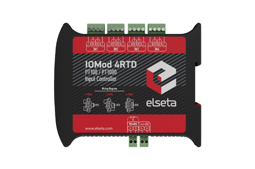 IOMod 4RTD – industrial 4 temperature sensors module