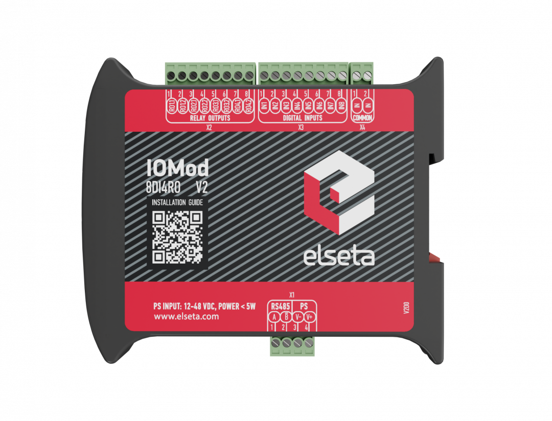 IOMod 8DI4RO – 8 Digital Inputs and 4 Relay Outputs Module